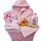 Baby Girl Spa Basket