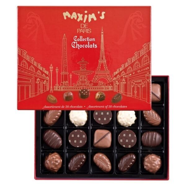 Chocolate Assortment 20PC Gift Box by Maxim's